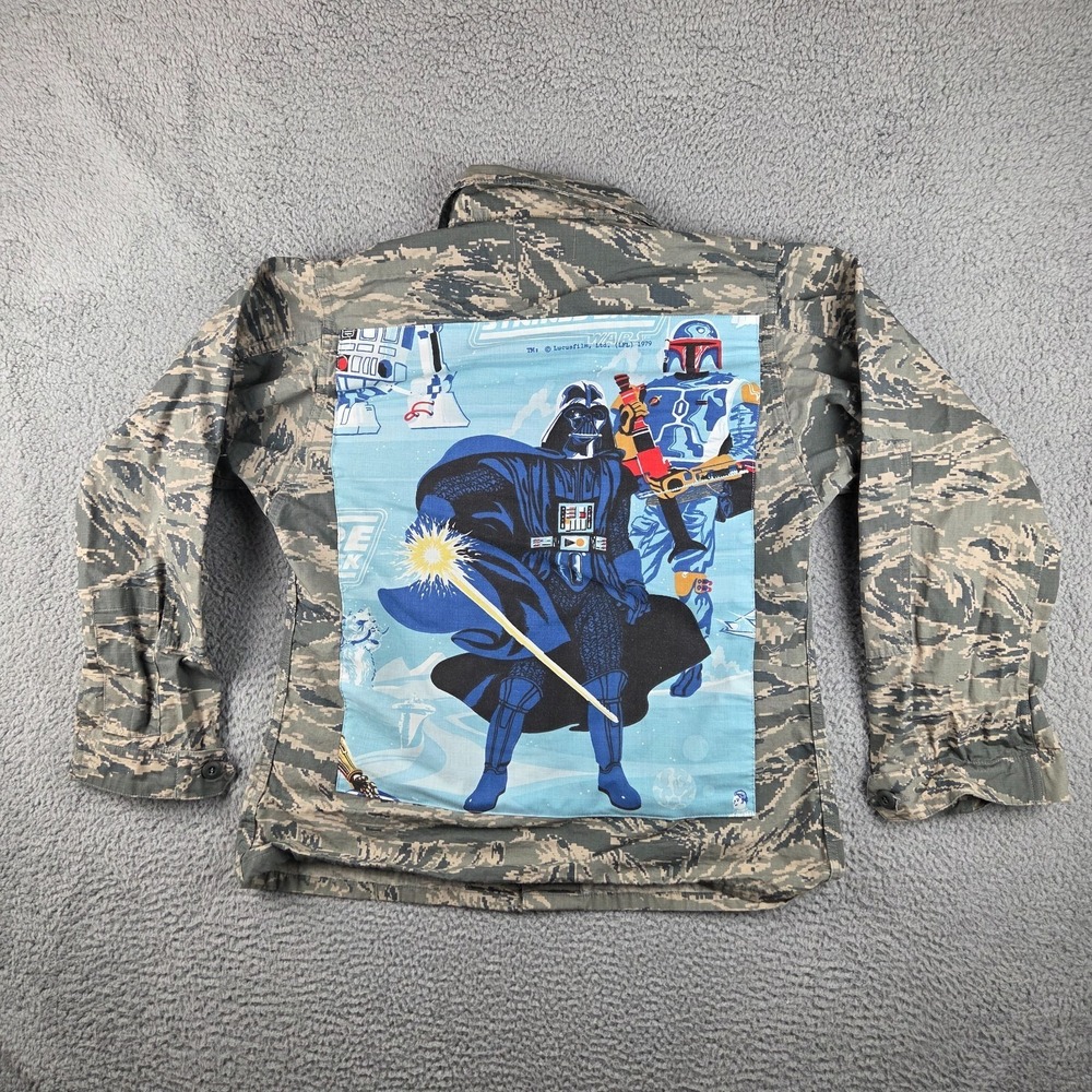 PROPPER Airman Battle Uniform Utility Coat Air Force Camo Mens‎ 40-R Star Wars